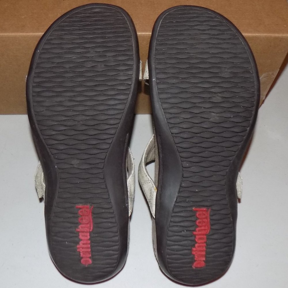 Vionic orthoheel Molly Pearl python leather 5.5-6 - Picture 4 of 8